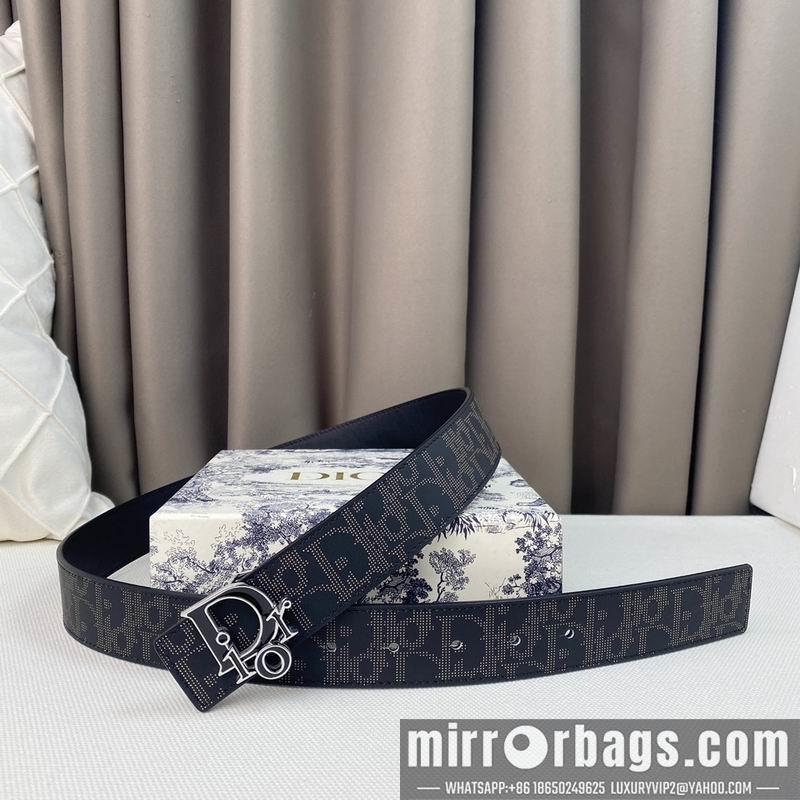 Dior belt 35mmX95-135cm 7D25