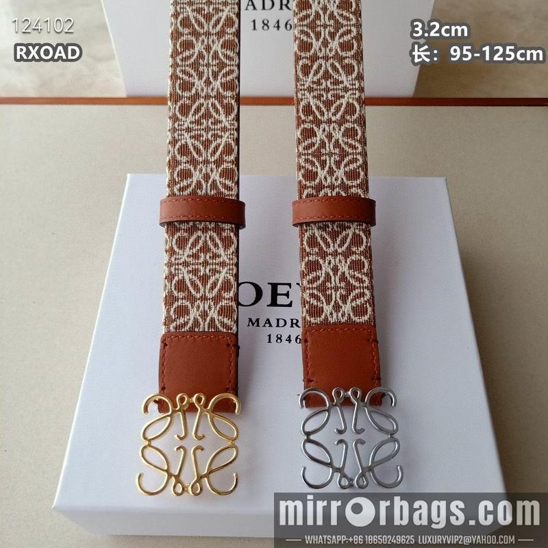 Loewe belt 32mmX95-125cm 8L01