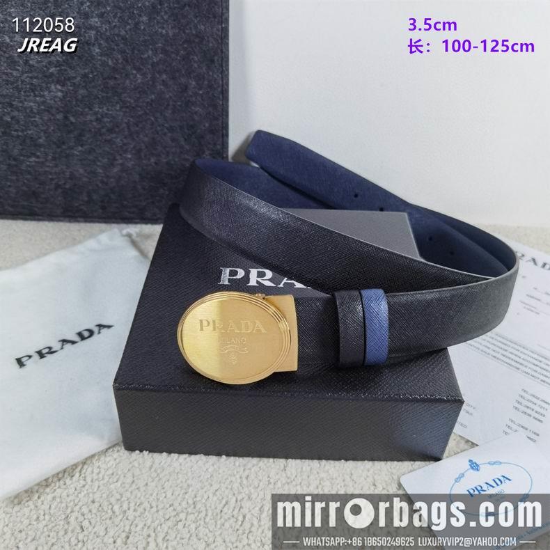 Prada belt 35mmX100-125cm 8L08