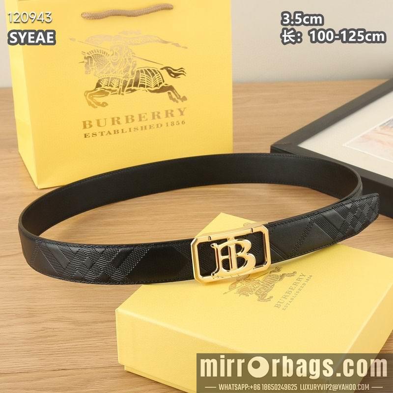 Burberry belt 35mmX100-125cm 8L84