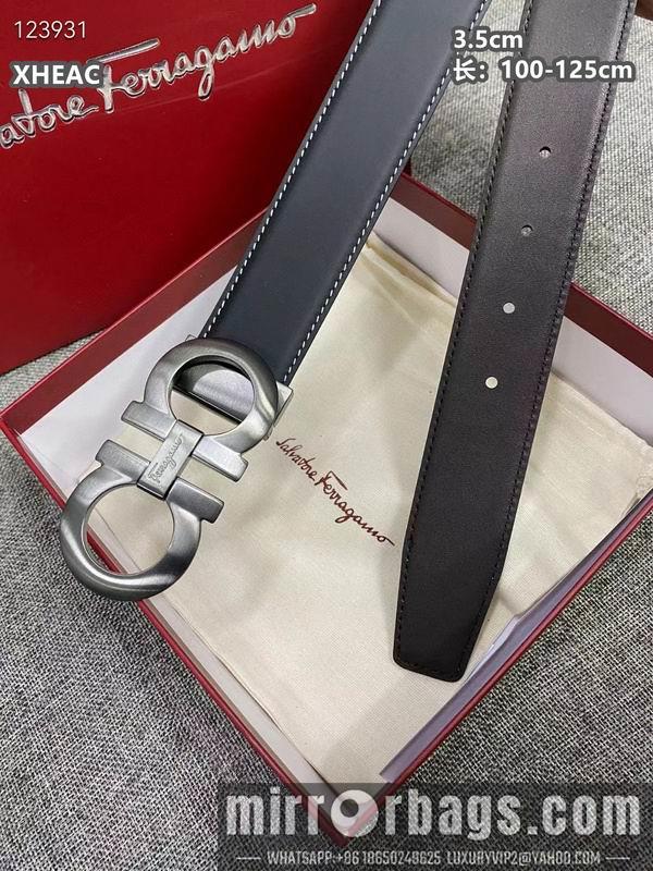 Ferragamo belt 35mmX100-125cm 8L43