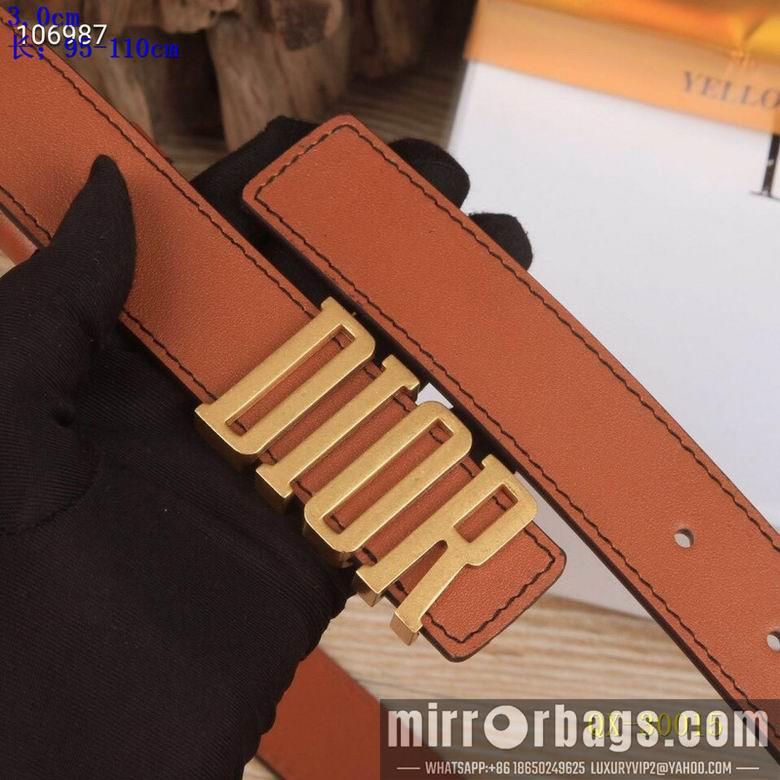 Dior Belt 30mm 95-110cm 8L04