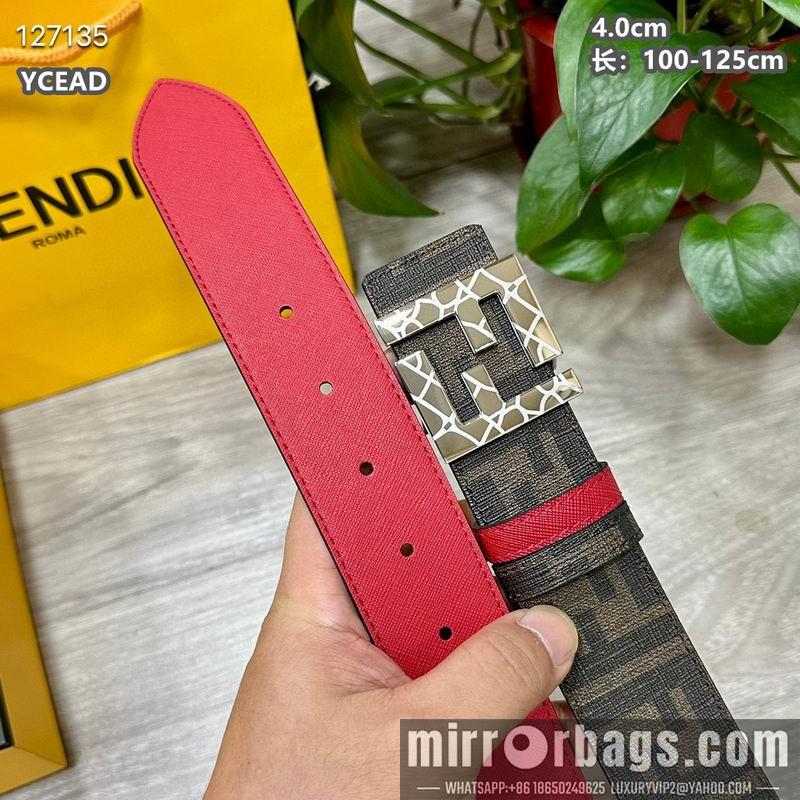 Fendi belt 40mmX100-125cm 8L134
