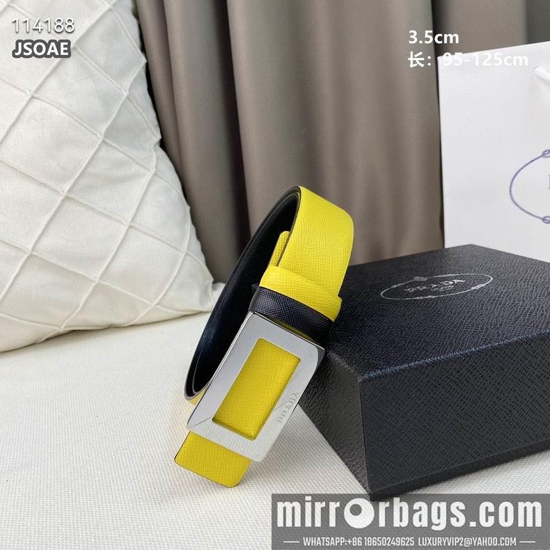 Prada belt 35mmX95-125CM 8L21