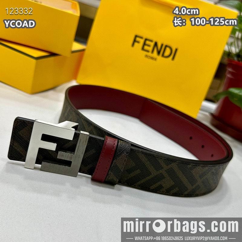 Fendi belt 40mmX100-125cm 8L74