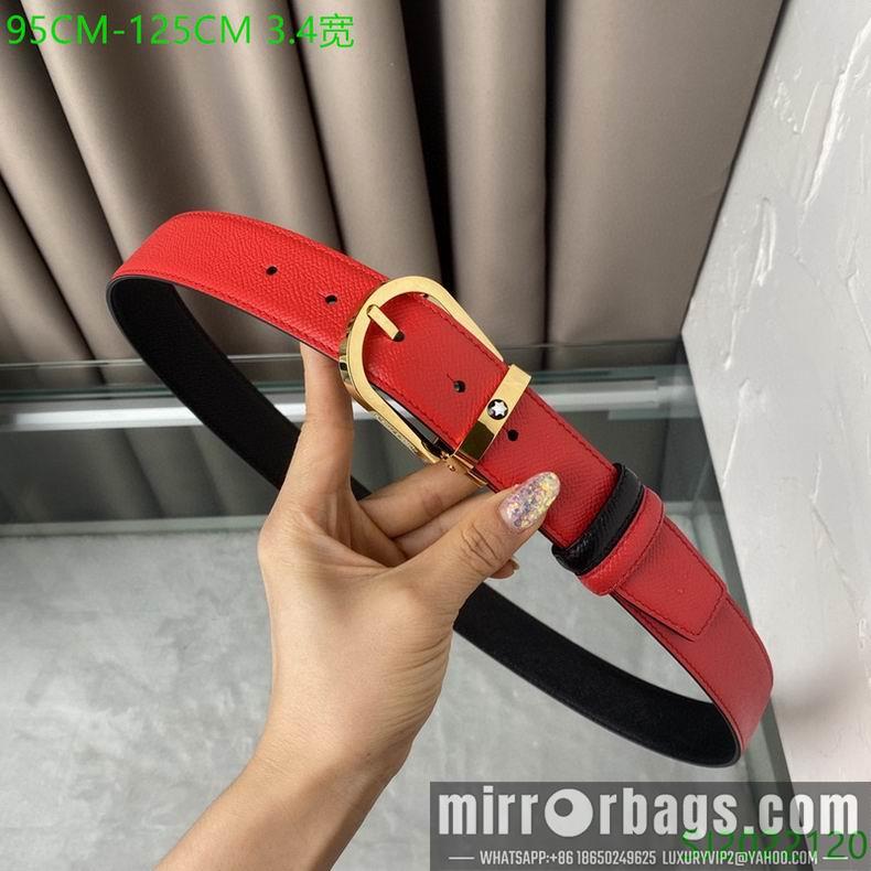 Montblanc Belt 34mmX95-125CM 7D30