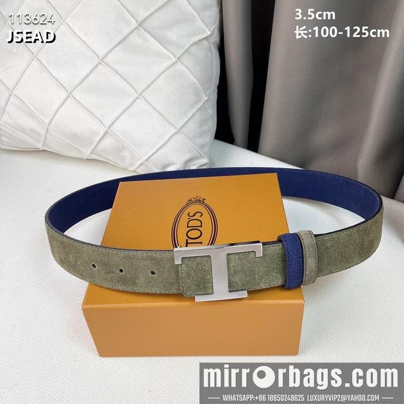 Tod's belt 35mmX100-125cm 8L082504