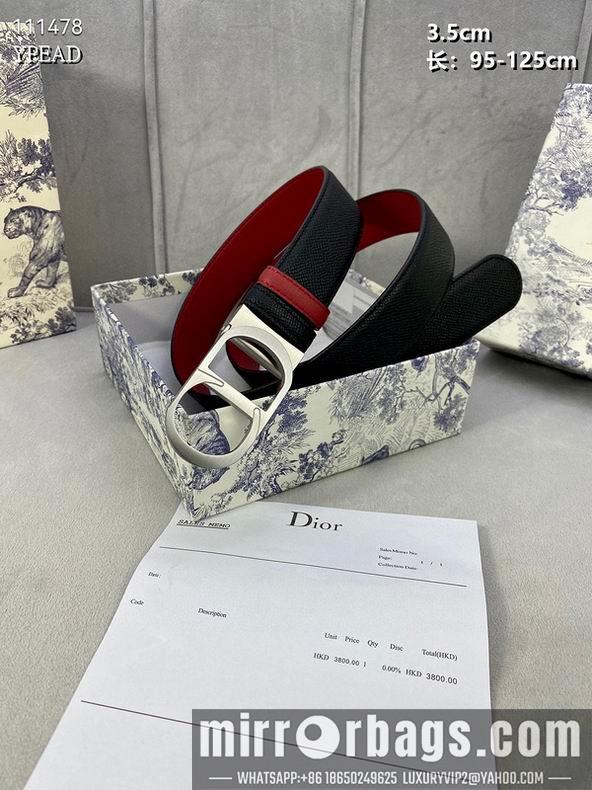 Dior Belt 35mm 95-125cm 8L10