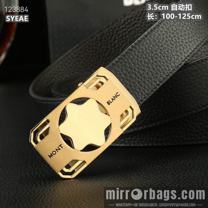 Montlanc belt 35mmX100-125cm 8L43