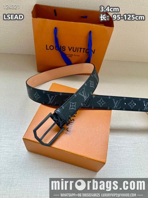 LV belt 34mmX95-125cm 8L23