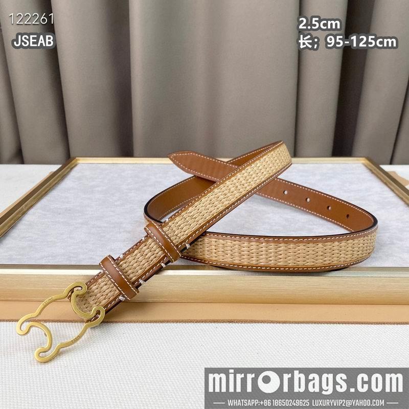 Celine belt 25mmX95-125cm 8L24