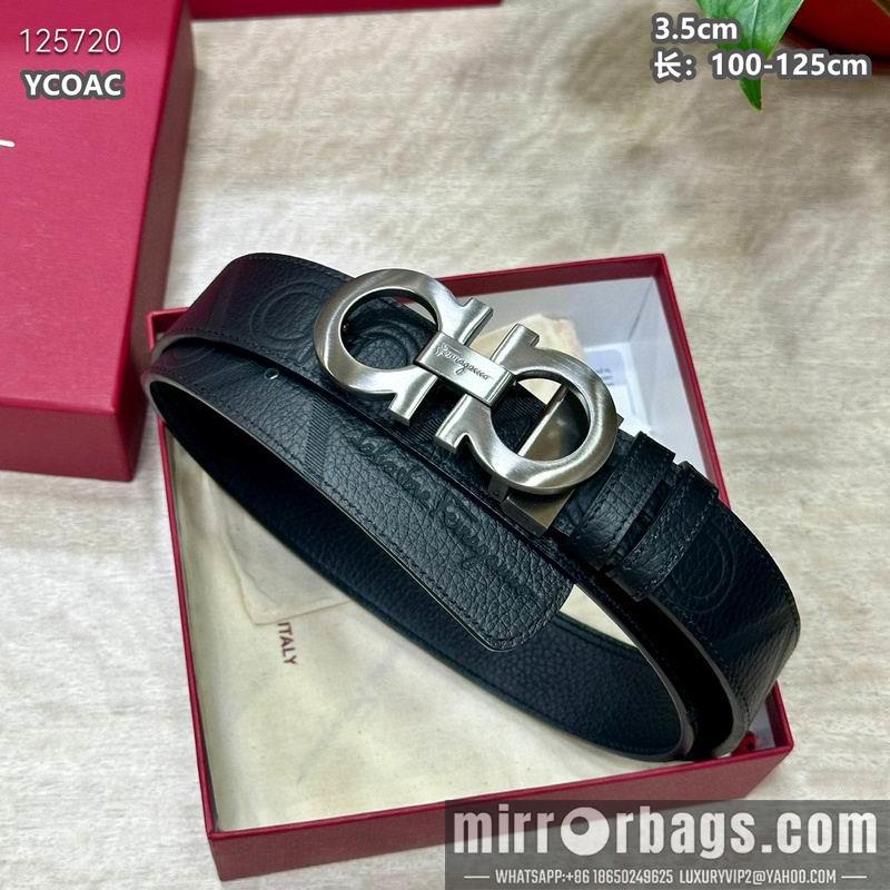 Ferragamo belt 35mmX100-125cm 8L34