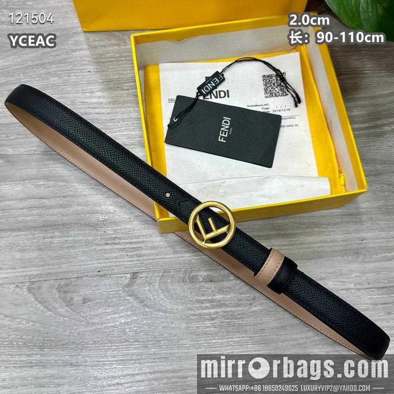 Fendi belt 20mmX90-110cm 8L17