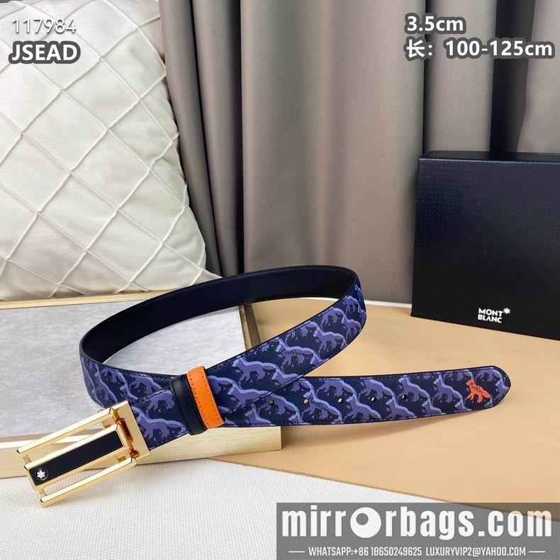 Montblanc belt 35mmX100-125cm 8L11