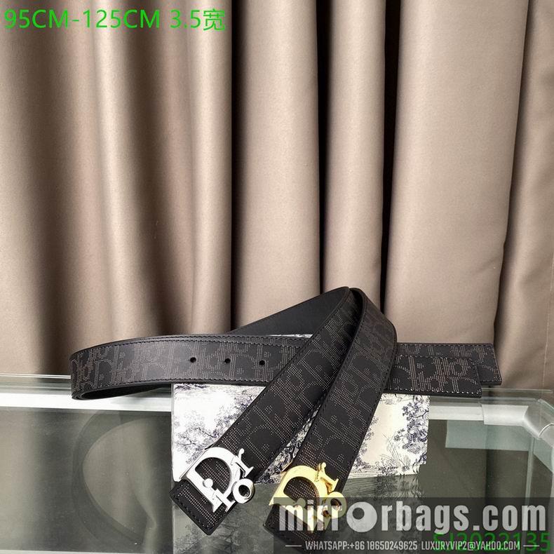 Dior belt 35mmX95-125cm 7D12