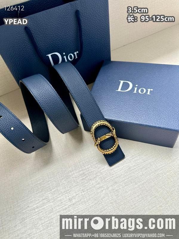 Dior belt 35mmX95-125cm 8L20
