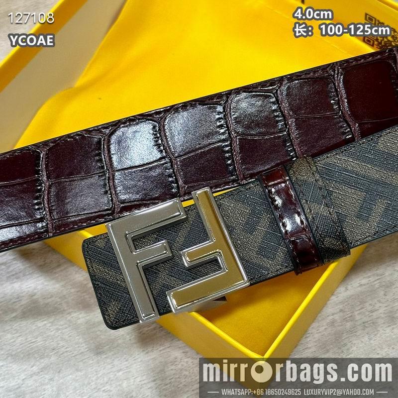 Fendi belt 40mmX100-125cm 8L136