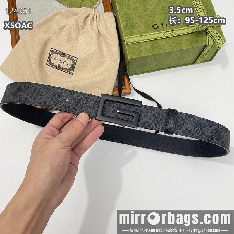 Gucci belt 35mmX95-125cm 8L10