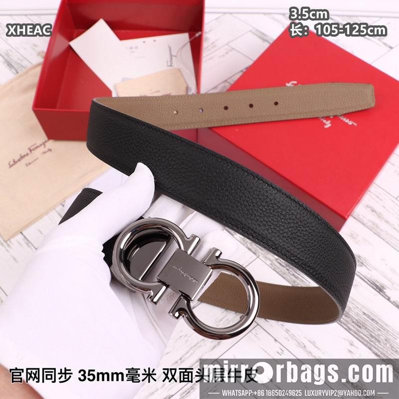 Ferragamo belt 35mmX105-125cm 8L132