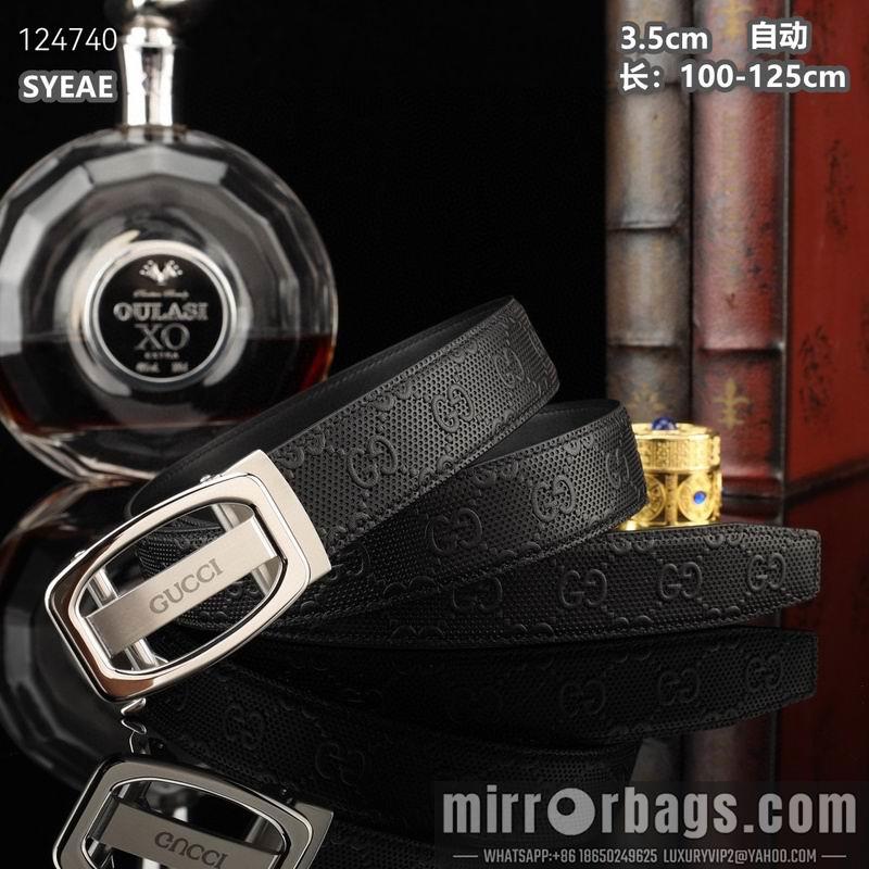 Gucci belt 35mmX100-125cm 8L33