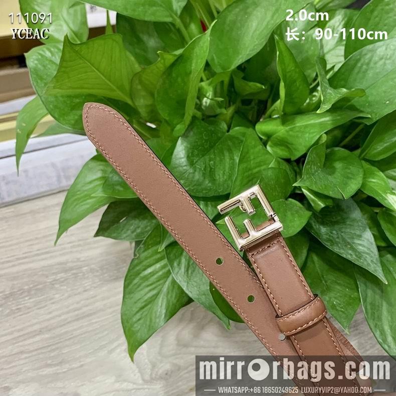 Fendi Belt 20mmX90-110cm 8L01