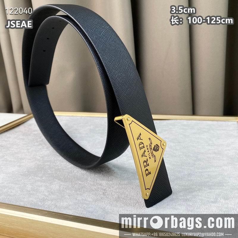 Prada belt 35mmX100-125cm 8L43