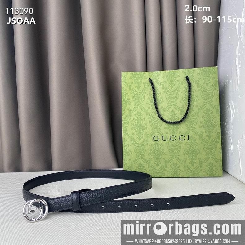Gucci belt 20mmX95-115cm 8L03