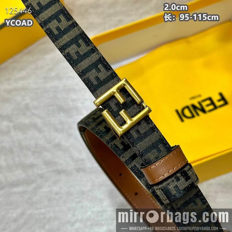 Fendi belt 20mmX95-115cm 8L13