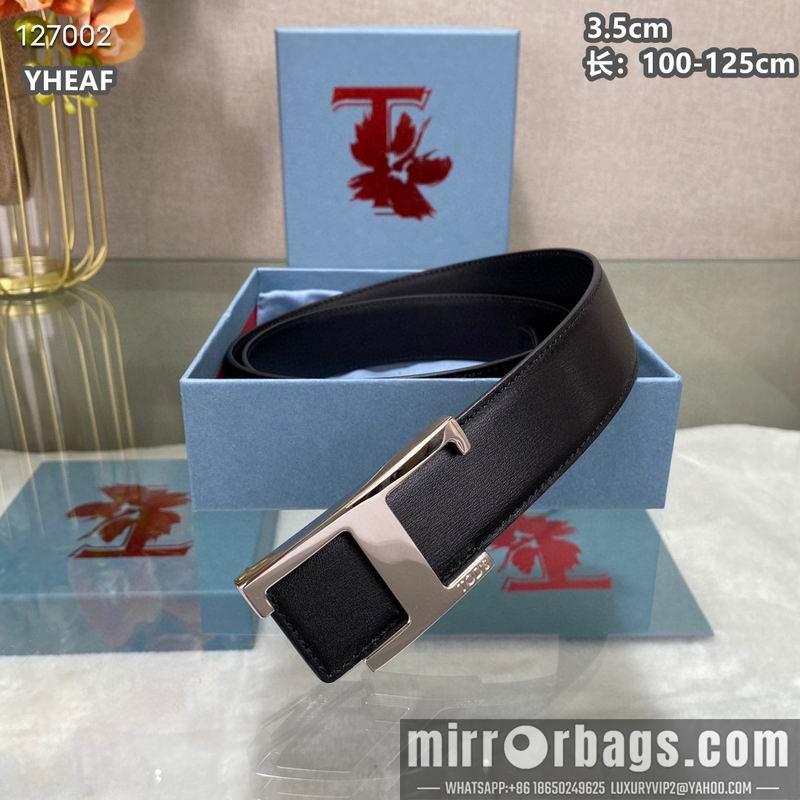TOD's belt 35mmX100-125cm 8L10