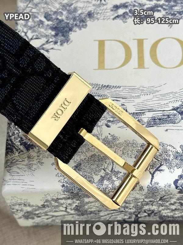 Dior belt 35mmX95-125cm 8L38