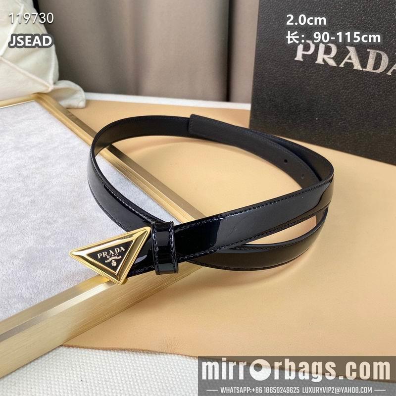 Prada belt 20mmX90-115cm 8L040801
