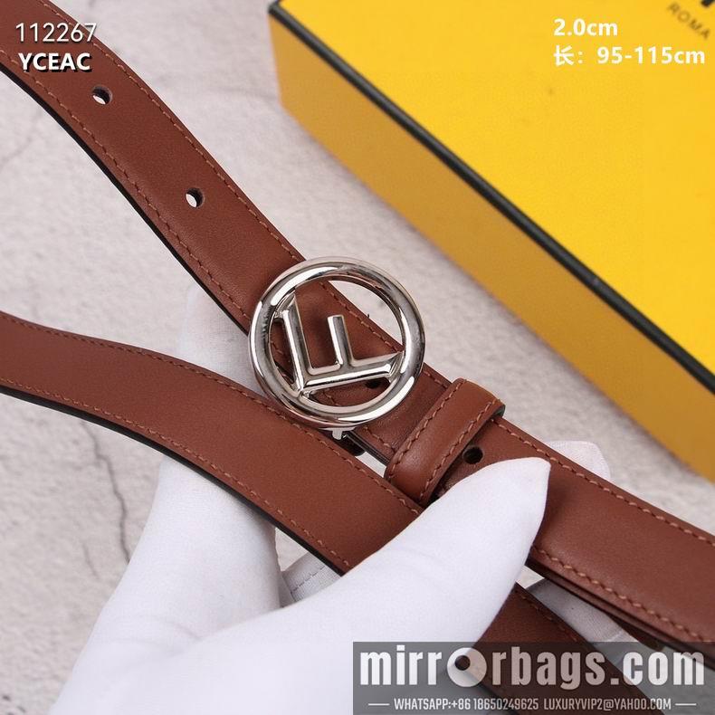 Fendi Belt 20mmX95-115CM 8L10