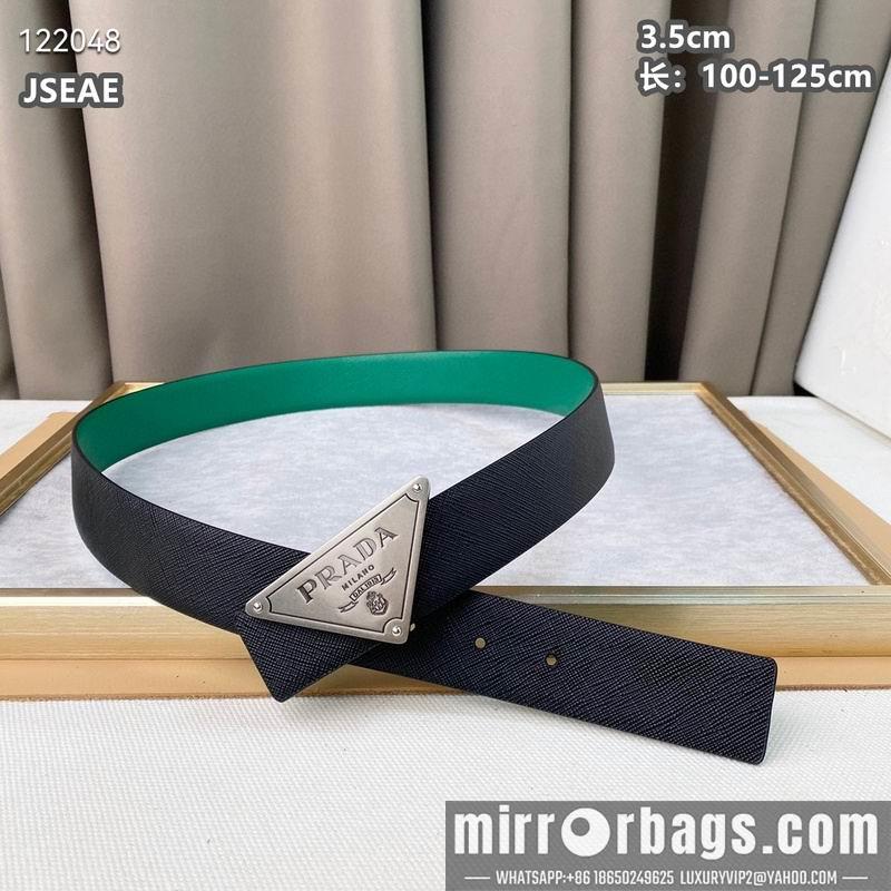 Prada belt 35mmX100-125cm 8L43