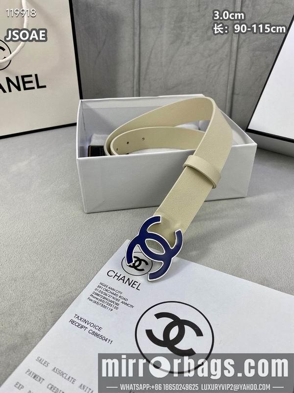 Chanel belt 30mmX90-115cm 8L072005