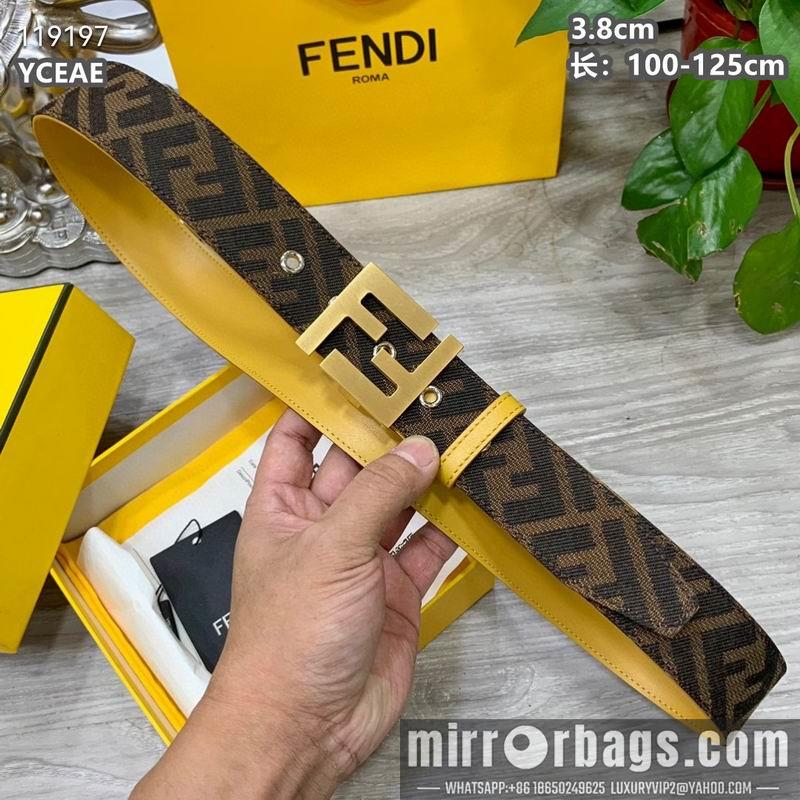 Fendi belt 38mmX100-125cm 8L08