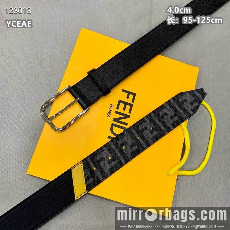 Fendi belt 40mmX95-125cm 8L104