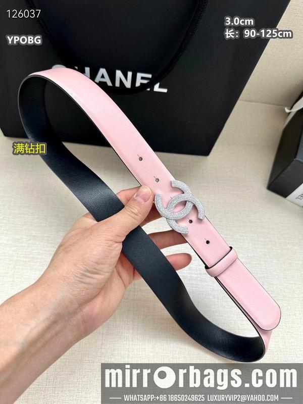 Chanel belt 30mmX90-125cm 8L11