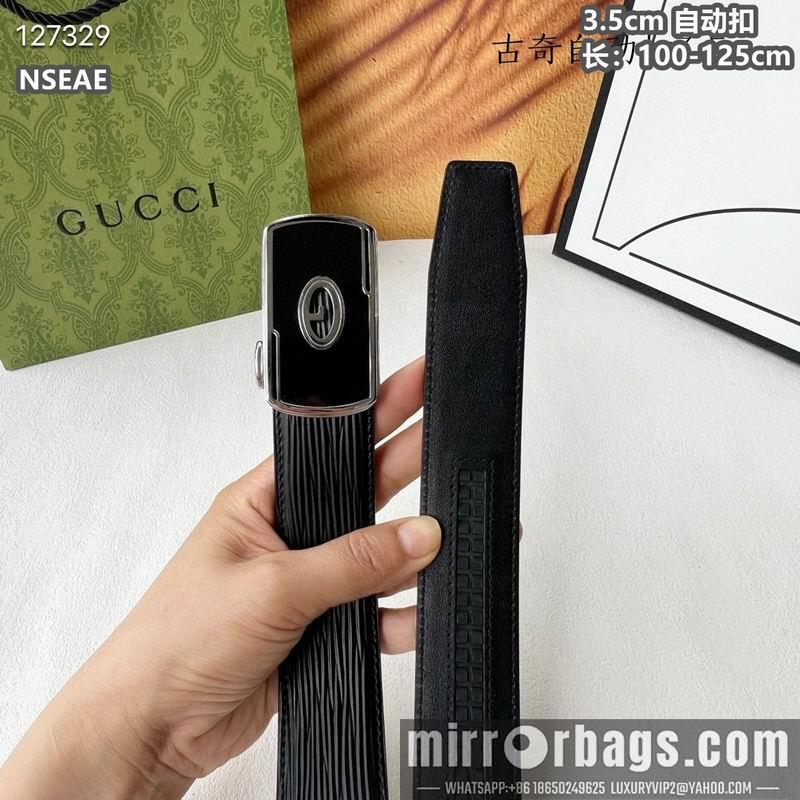 Gucci belt 35mmX100-125cm 8L77