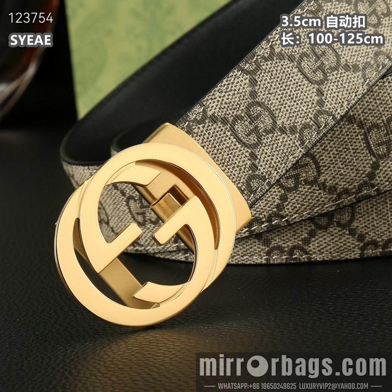 Gucci belt 35mmX100-125cm 8L56