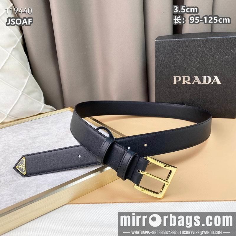 Prada belt 35mmX95-125CM 8L18