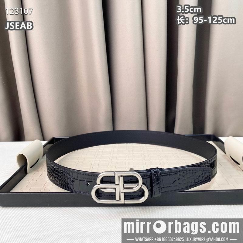 Balenciaga belt 35mmX95-125cm 8L08
