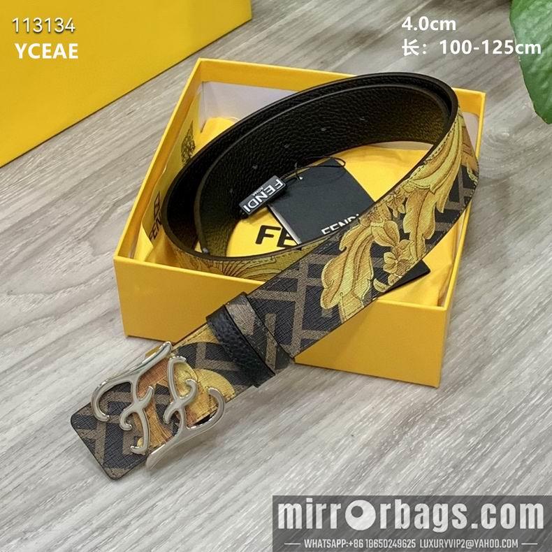 Fendi Belt 40mmX100-125cm 8L38