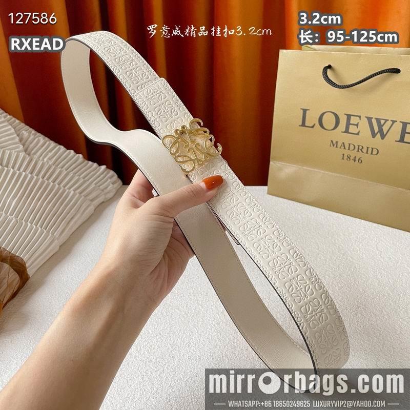 Loewe belt 32mmX95-125cm 8L04