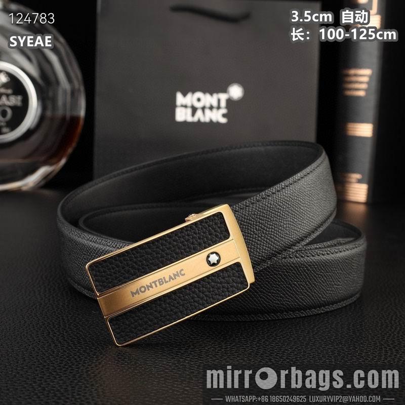 Montlanc belt 35mmX100-125cm 8L31