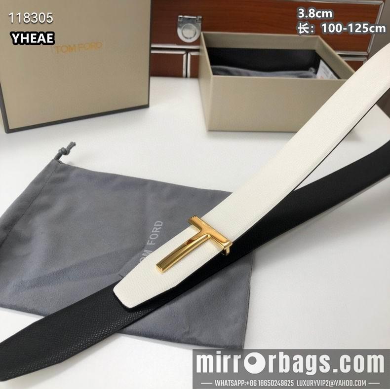 Tom Ford belt 38mmX100-125cm 8L010704