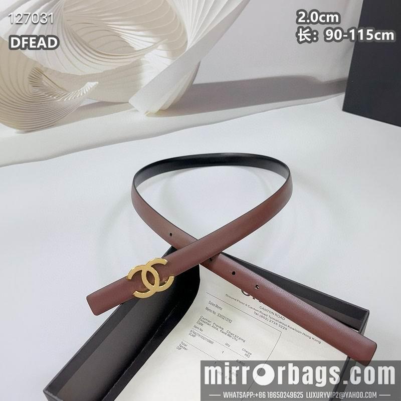 Chanel belt 20mmX90-115cm 8L11
