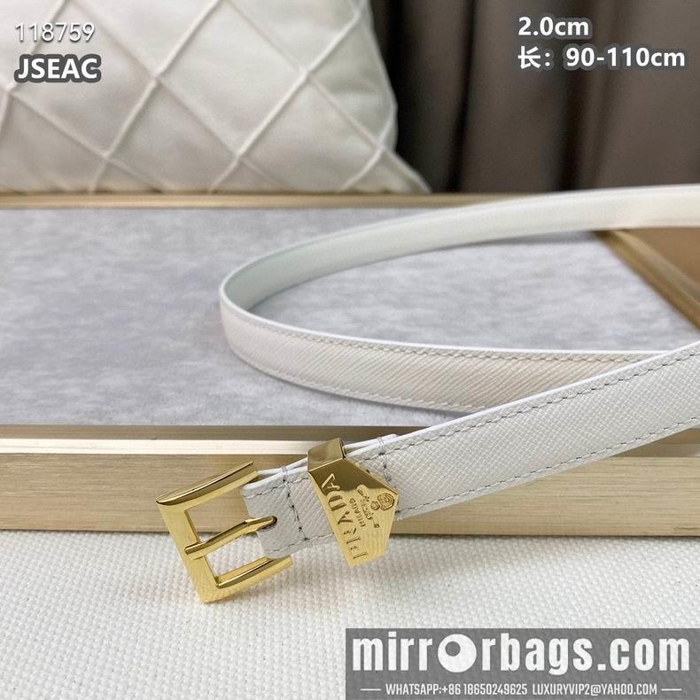 Prada belt 20mmX90-110cm 8L02