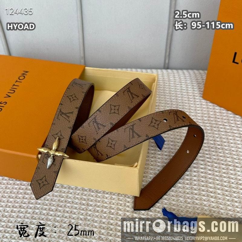 LV belt 25mmX95-115cm 8L14