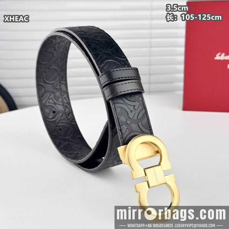 Ferragamo belt 35mmX105-125cm 8L139