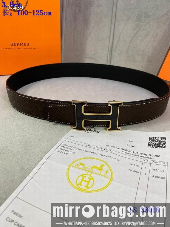 Hermes Belt 38mm 100-125cm 8L98